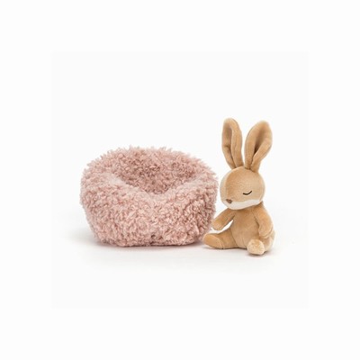 Jellycat Hibernating Bunnies UK | 08924KPGE